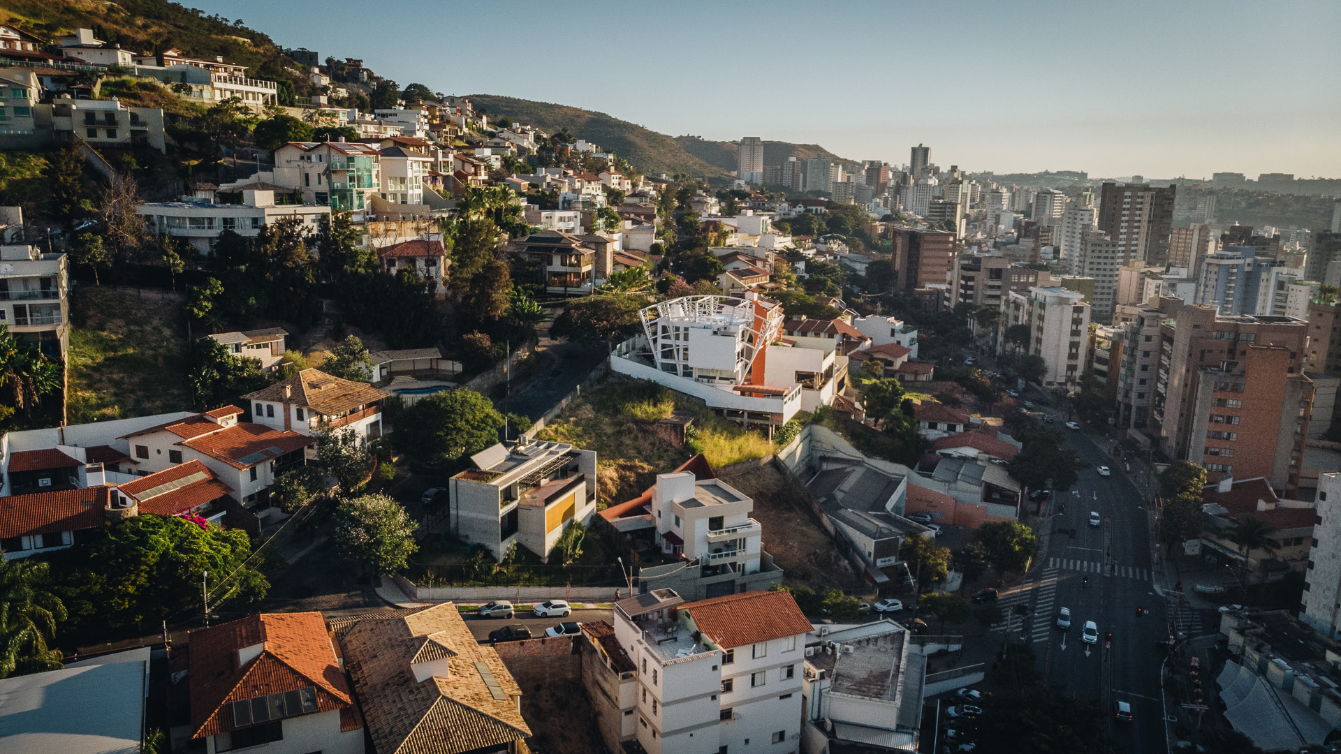 Vista aérea BIRI Casa Comiteco © Lucas Cancela